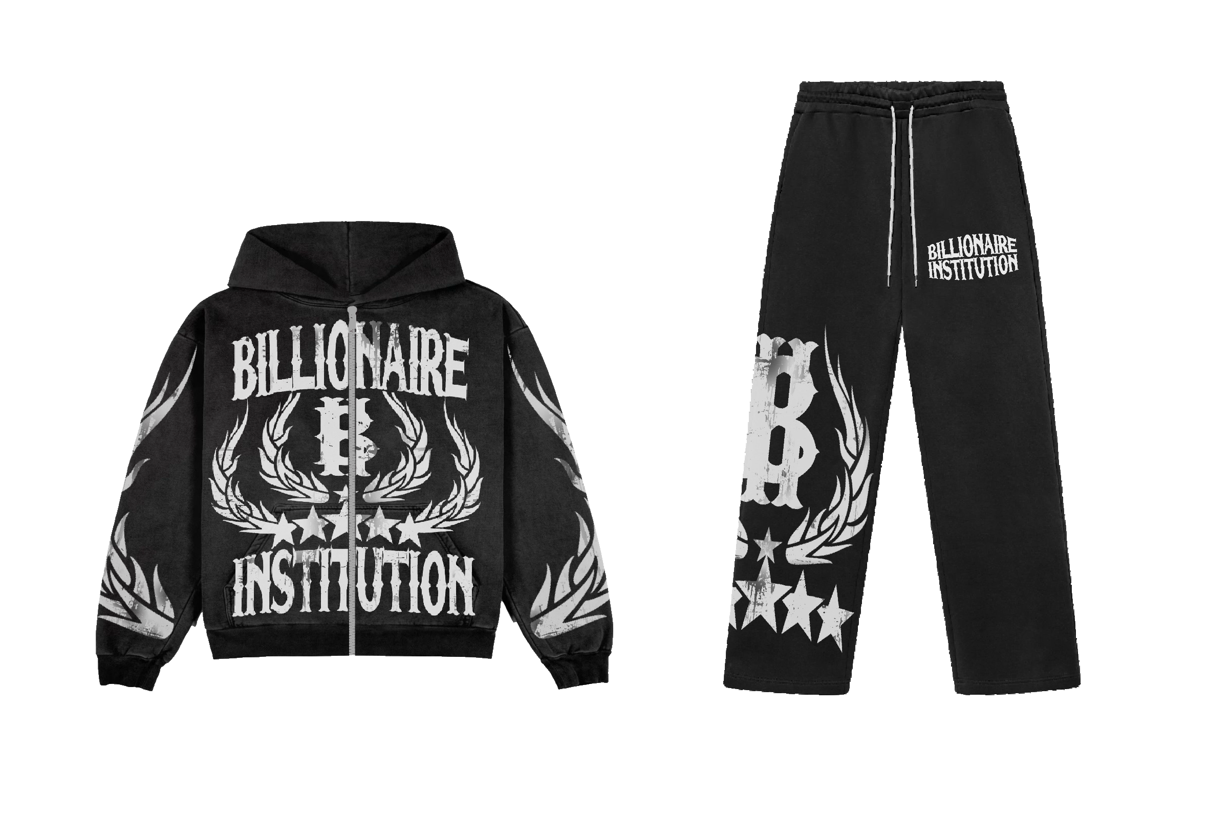 “Billionaire” Sweatsuit Black